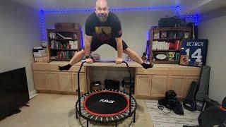 Review for RAVS Mini Fitness Trampoline Foldable