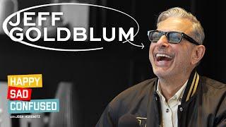 Jeff Goldblum on KAOS, WICKED, Marvel future, JURASSIC PARK, impressions I Happy Sad Confused