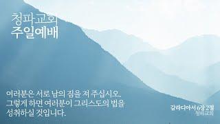 창조절 11주 예배 (2024년 11월 10일)