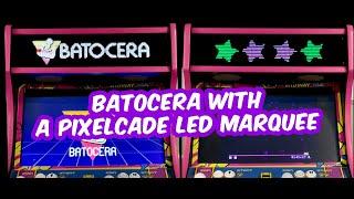 Batocera V38 with a Pixelcade LED Marquee