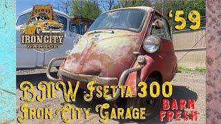 1959 BMW Isetta 300 [BARN FRESH] Iron City Garage