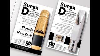 Rob Lockart Playing his Retro-Revival "Super D" 7*NY Tenor Sax Mouthpiece What a Great Tone