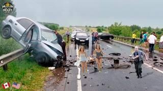 80 SHOCKING Moments Idiots in Cars & MOST BRUTAL High-Speed Police Chases Caught on Dashcam