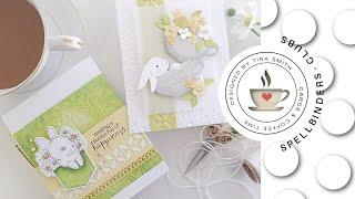 Try It Out Tuesday | Spellbinders Clear Stamp & Die Club | Pocket Bunny | February 2023