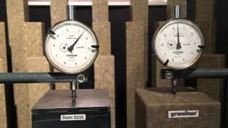 Studer Granitan versus Steel CNC Grinder Machine Base comparison demonstrated at Motion 2016 Meeting