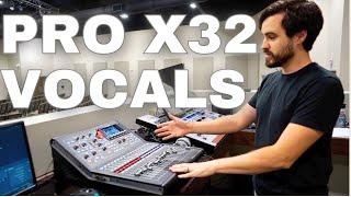 BEHRINGER X32 VOCAL MIXING MASTERCLASS