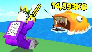 I Get BIGGER FISH Sell for LOTS CASH in Go Fishing on Roblox