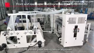 How to operate the fully automatic facial tissue folding machine with automatic transfer system