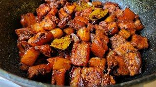 Adobong Baboy with Pineapple! Ganitong Style talaga ng Adobo ang Masarap eh!