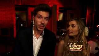 Sam Palladio & Clare Bowen | Backstage with Disney On Broadway: Celebrating 20 Years