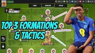 *NEW* Top 3 Formations and Tactics in Top Eleven 2025