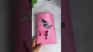 DIY Barbie Chip Bag Idea #shortsvideo#tutorial#Kavya art&craft learning#youtube#art