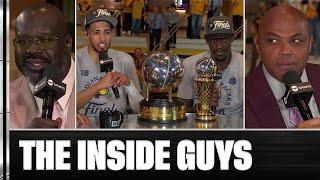Haliburton & Siakam Join Inside After Winning The Eastern Conference Championship  | NBA on TNT