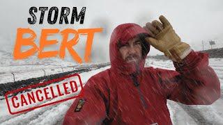 ️ ‼️STORM Bert | Wild Camp BAIL OUT ️‼️ Extreme Weather Event