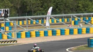 Kart EM Qualifikation 2011 Varennes Frankreich KF3 Finale B Rennen 2 Teil 1.MTS