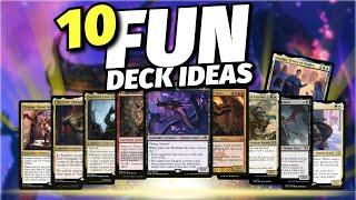 10 Fun Commander Deck Ideas | Concept Corner Vol. 2 | Magic: The Gathering | Commander