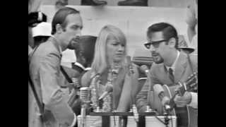 Peter Paul & Mary Talk about The March On Washington & Sing Songs 1963 [HD]