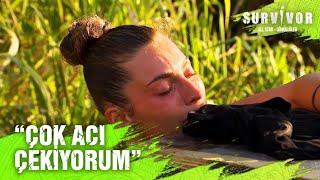 Yağmur Acılar İçinde Kıvrandı | Survivor Türkiye 09.03.2025