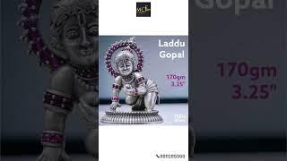 Exquisite 925 Silver God Idol - Laddu Gopal, Lord balaji & Vishnu Ji