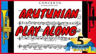 Alexander Arutunian - Trumpet Concerto (Accompaniment, Play along, Backing track)