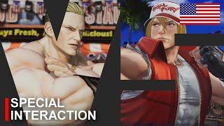 【KOF XV】GEESE vs TERRY ► Story Special Interaction English Mod