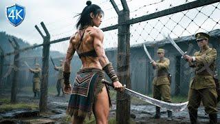 驚天營救！日軍戒備森嚴，不料女獵人擊殺軍官救出人質️抗日 | Kung Fu | 特種兵