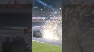 Sparks were flying in Bahrain!  #Shorts