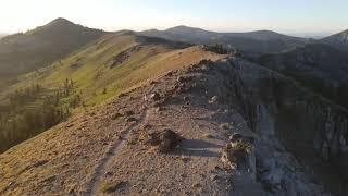 Riding the Castle Peak to Basin Peak Ridge