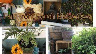 Fall Front Porch Make-Over