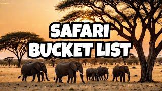 Top 5 Safari Destinations You Must Visit!