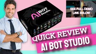 AI Bot Studio Review Encore + Upgrades (OTOs) + Bonuses | AIBot Studio Review