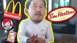 TIM HORTONS vs EVERY AMERICAN FAST FOOD