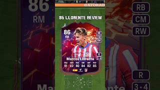 86 Marcos Llorente Review in EA Sports FC 25 #shorts #short #fc25 #eafc25 #fifa #llorente #atletico