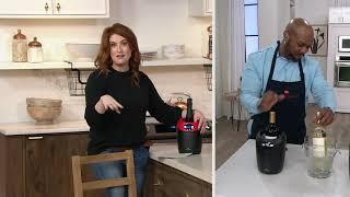 Cook's Essentials Electric Wine Bottle Chiller on QVC