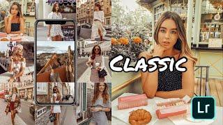 Classic Lightroom Preset Download