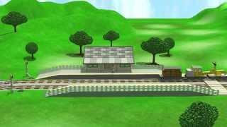 3D Trains Test Animations - A New World