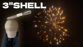 Making a 3Inch Orange and White Firework Shell