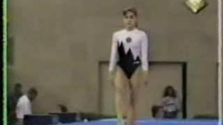 Oksana Chusovitina - 1992 Olympics Team Optionals - Vault 2