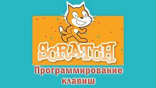 управление котиком клавишами стрелок в Scratch