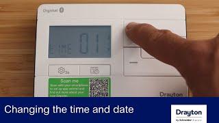 The Drayton Digistat - Change the Time and Date on Your Drayton Digistat! 