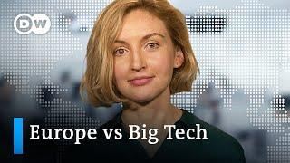 EU unveils new bill to curb power of tech giants | DW News