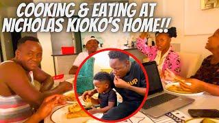 Cooking Chapati At Nicholas Kioko & Wambo Ashley Home | ROM TWINS