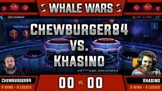 Whale Wars - Ep. 01 - Chewburger84 vs Khasino ($100+ Red Star Orb Opening)