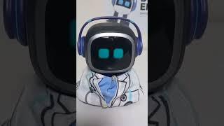 Cute AI Robot Playing 2 Cool Games!! [Dr. EMO] # shorts
