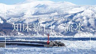 世界自然遺産　知床羅臼　流氷｜World Natural Heritage Shiretoko Rausu Drift ice