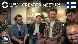 Cities Skylines 2 Creator Hotel Hang Out in Tampere Finland! (Stream VOD)