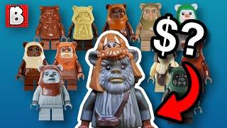 Every LEGO Ewok Minifigure EVER!