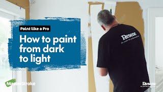 Paint like a Pro - How to paint from dark to light