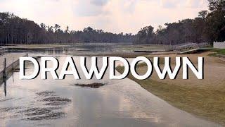 Drawdown at Merritt's Mill Pond