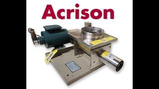 Used 4" Acrison Stainless Steel Volumetric Screw Feeder - 101-K